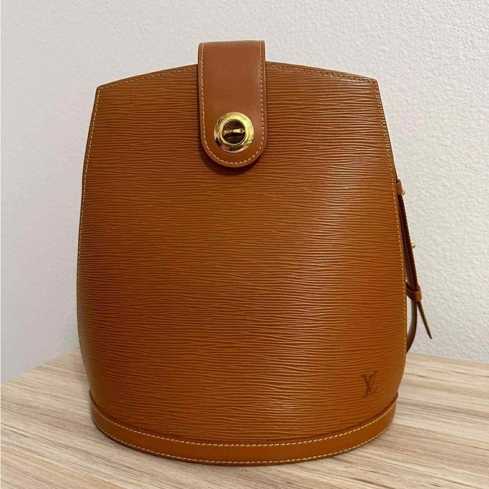 Louis Vuitton Tan Leather Backpack